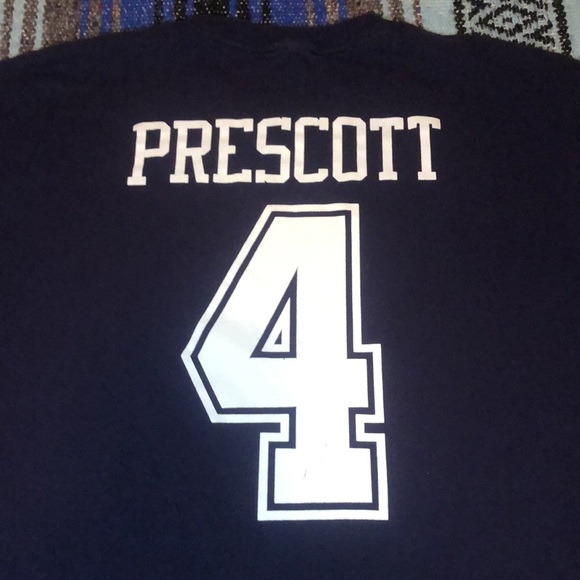 Dallas Cowboys Dak Prescott Tee Shirt - Picture 10 of 12